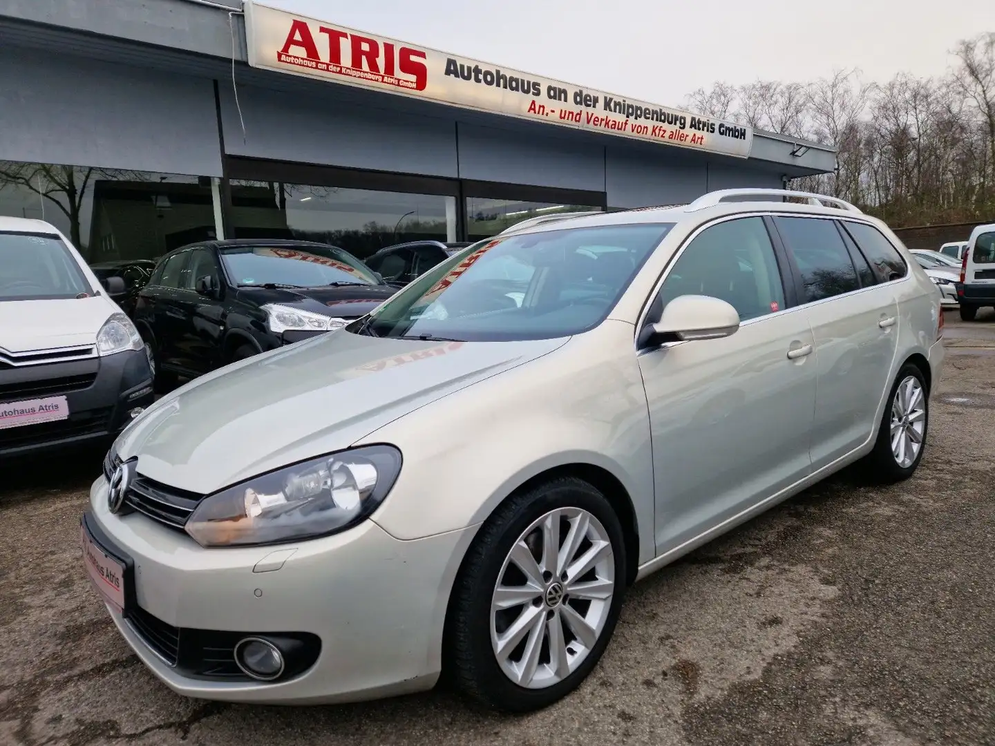 Volkswagen Golf VI Variant Exclusive Automatik-Panoramadach Silber - 2