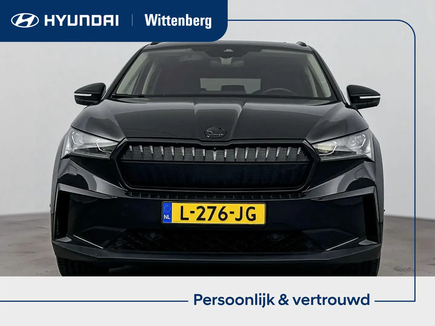 Skoda Enyaq iV 80 | LEDER | STOEL & STUURVERWARMING | MEMORY | Zwart - 1