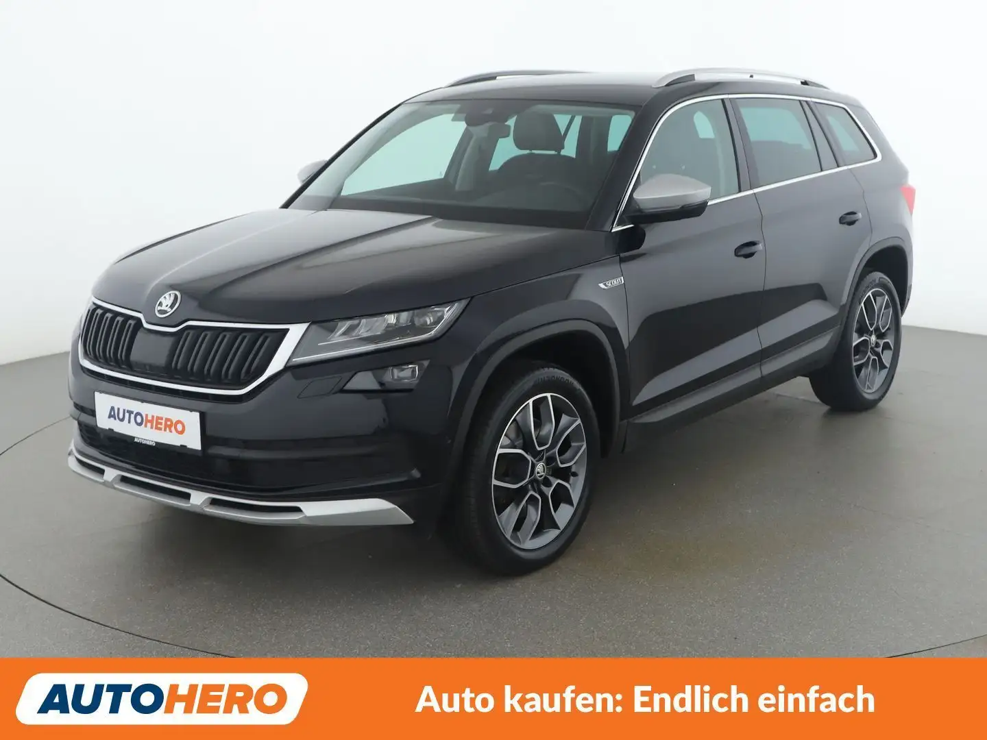 Skoda Kodiaq 2.0 TDI Scout 4x4 Schwarz - 1