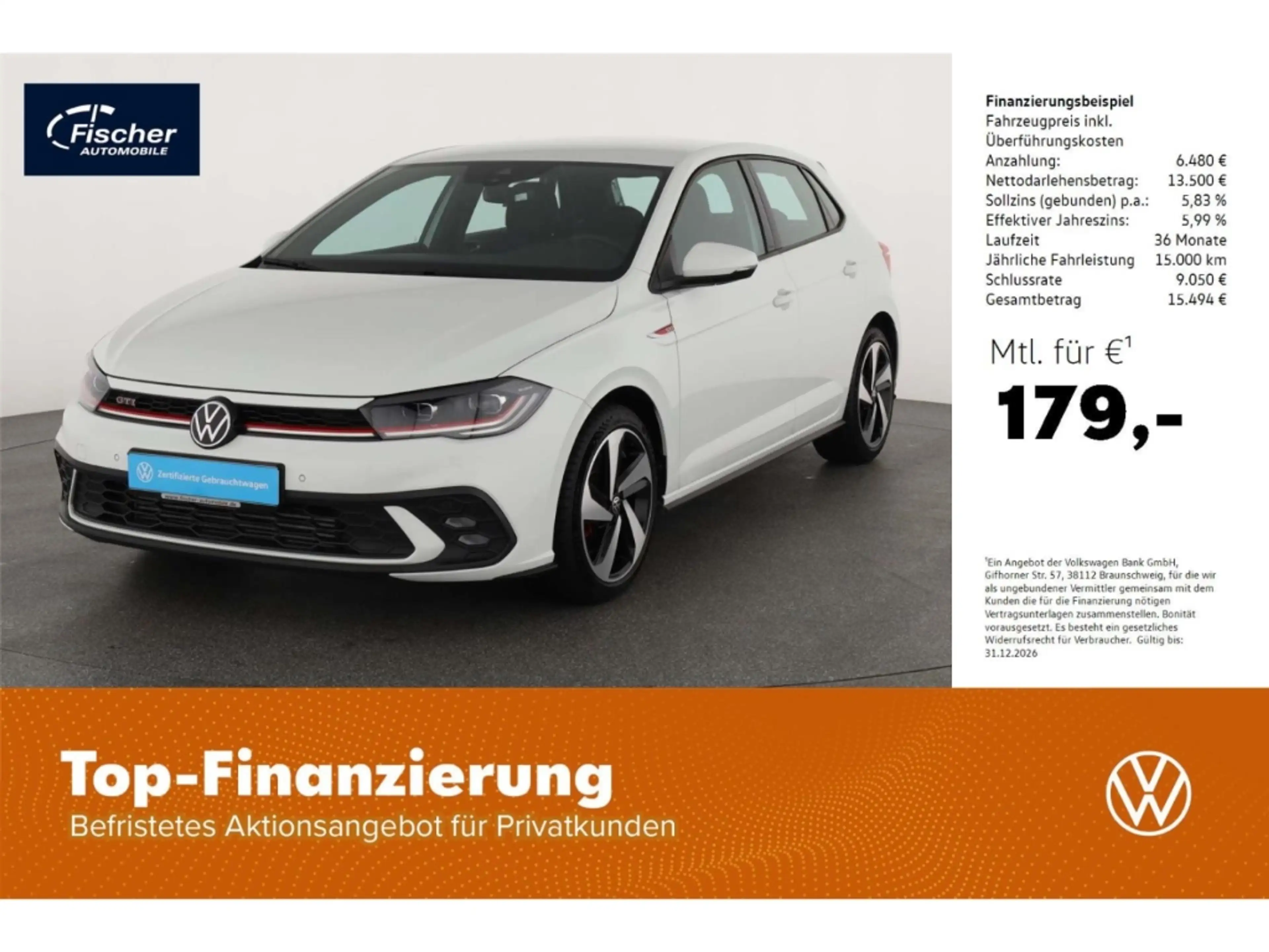 Volkswagen Polo GTI 2.0 TSI OPF