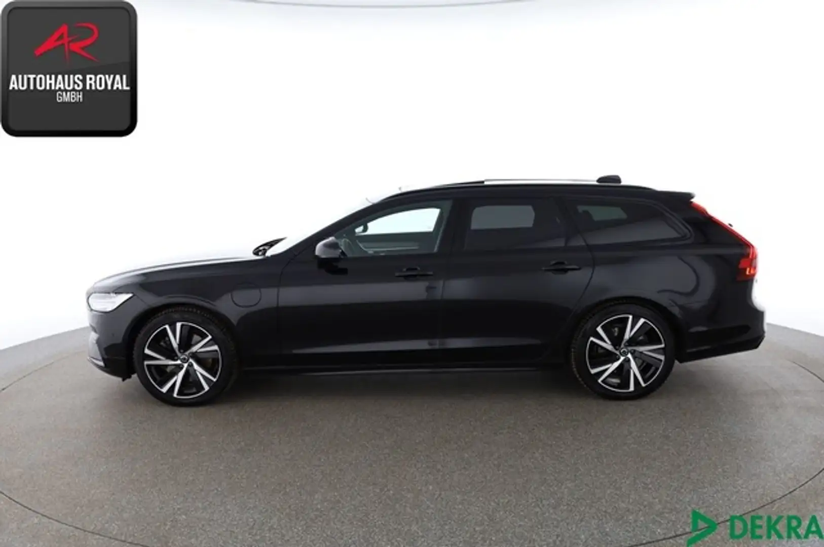 Volvo V90 T6 PLUS DARK RECHARGE AWD KEYLESS,360GRAD,SH Чорний - 2