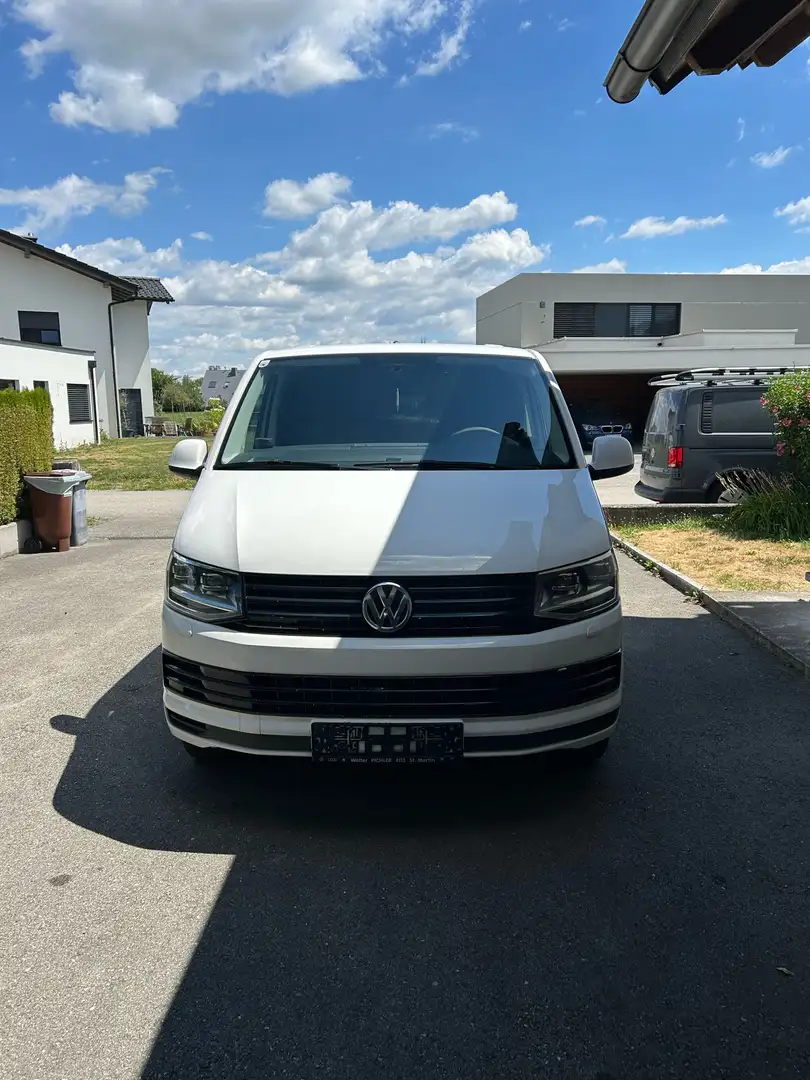 Volkswagen T6 Transporter Doka-Kastenwagen KR MD 2,0 TDI BMT DSG Weiß - 2