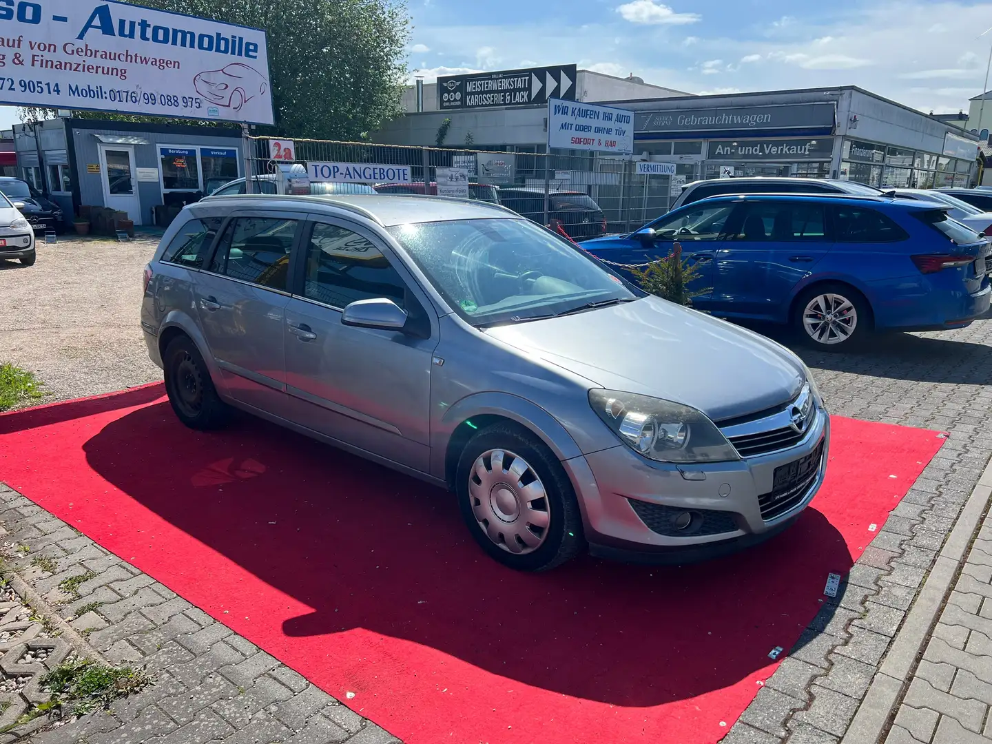 Opel Astra Sport *2-HAND*KLIMA*NAVI*158.500 KM*EUOR-4*PDC* Gris - 2