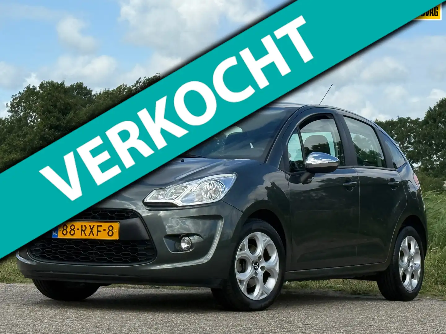 Citroen C3 1.6 VTI 120pk Ligne Business - Gris Manitoba - Zen Gris - 1