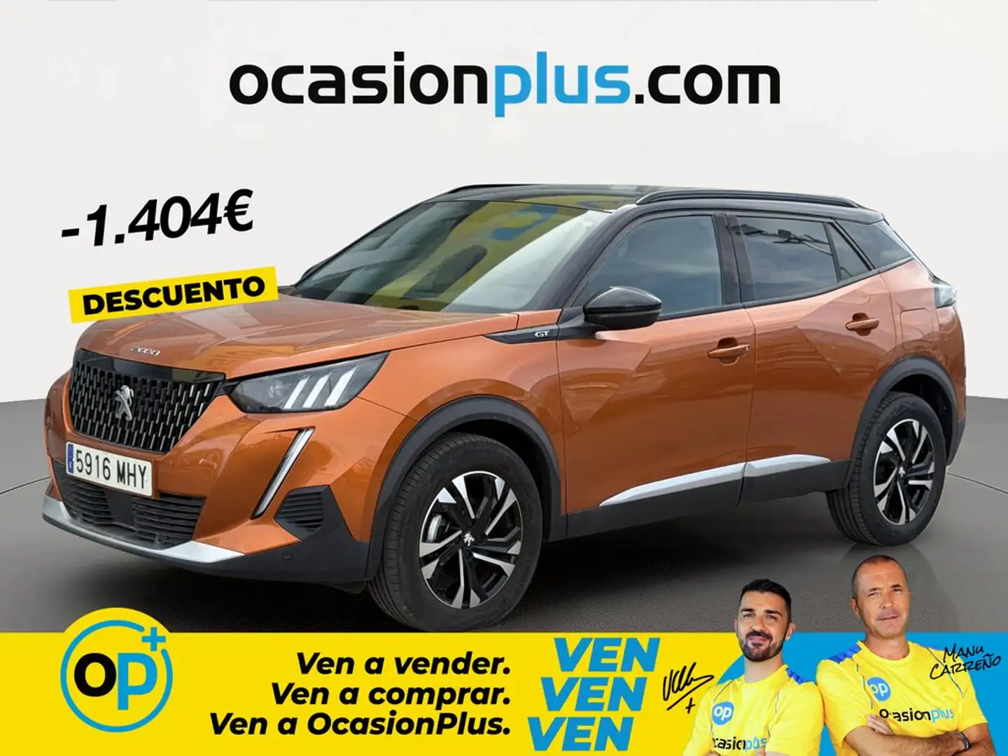 Peugeot 2008 1.2 PureTech S&S GT 130 Naranja - 1