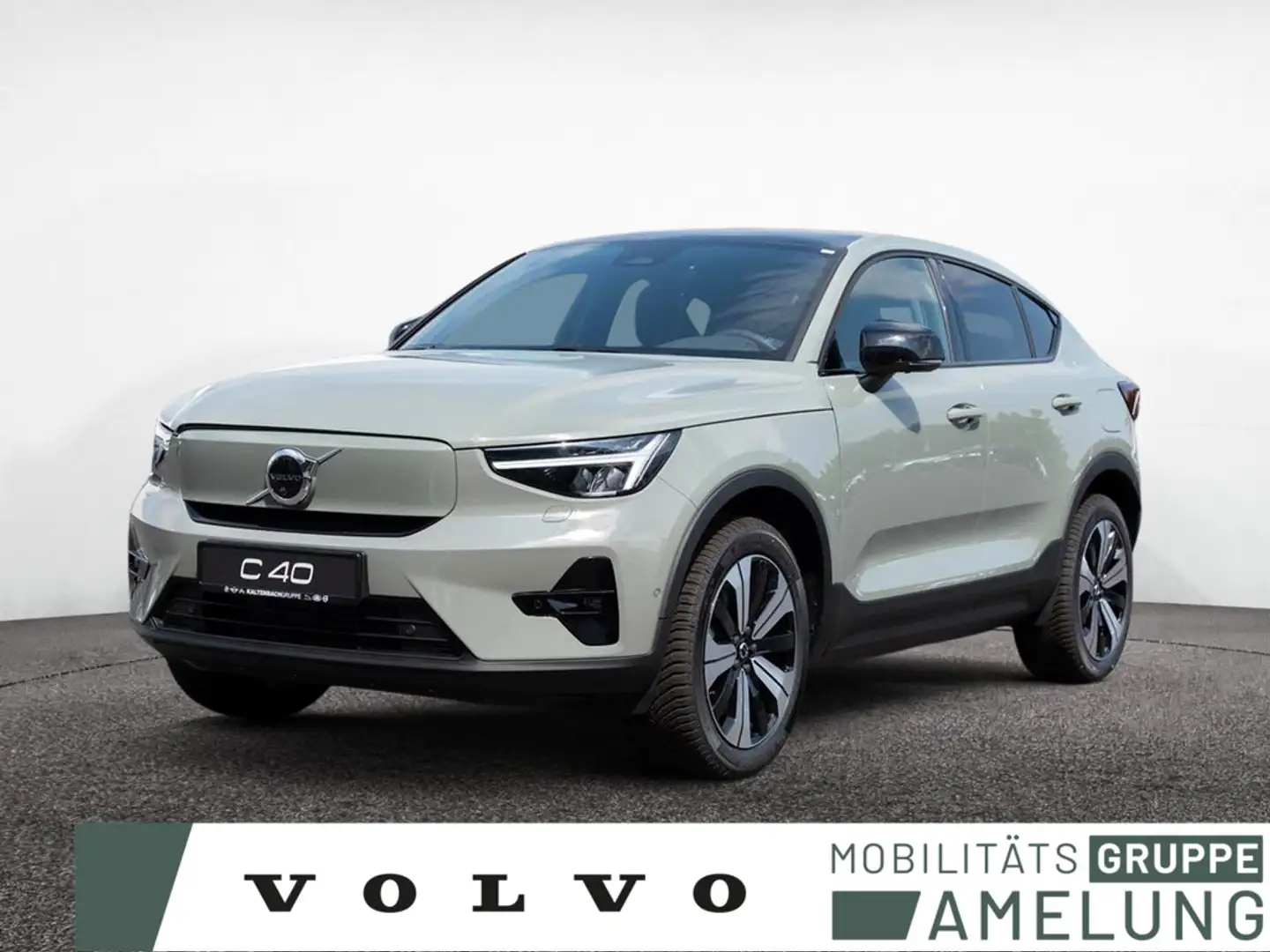 Volvo C40 Recharge Single Motor Ultimate AHK PANO Verde - 1
