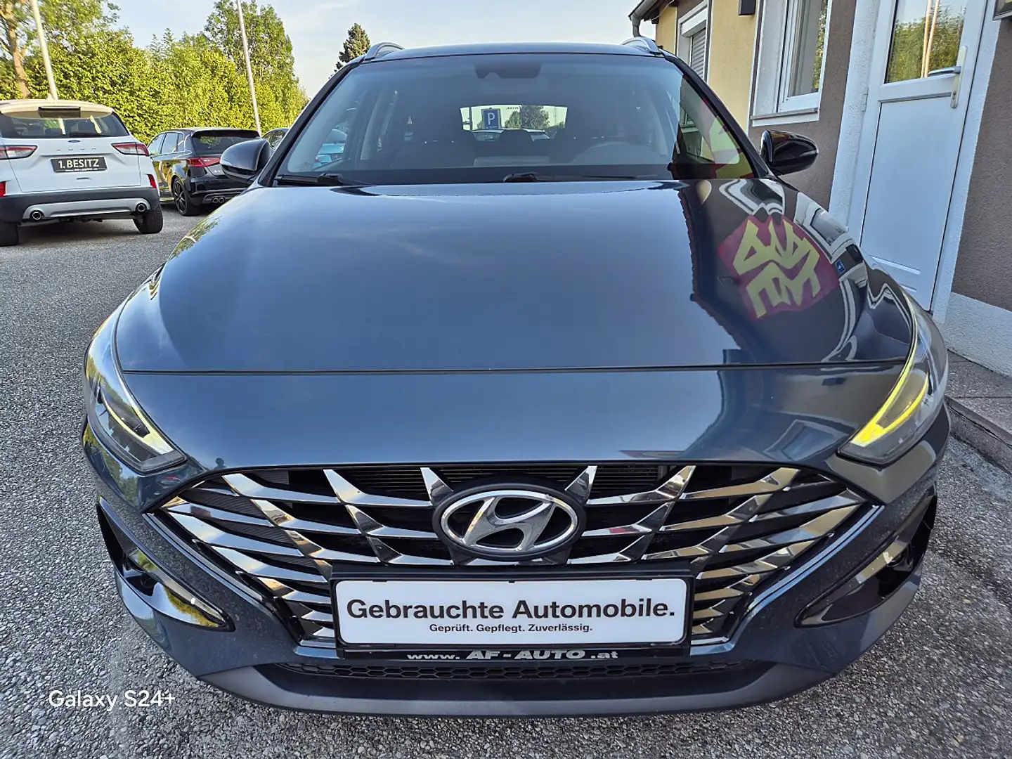 Hyundai i30 CW 1,0 T-GDI i-Line Plus I Top Ausstattung Grau - 2