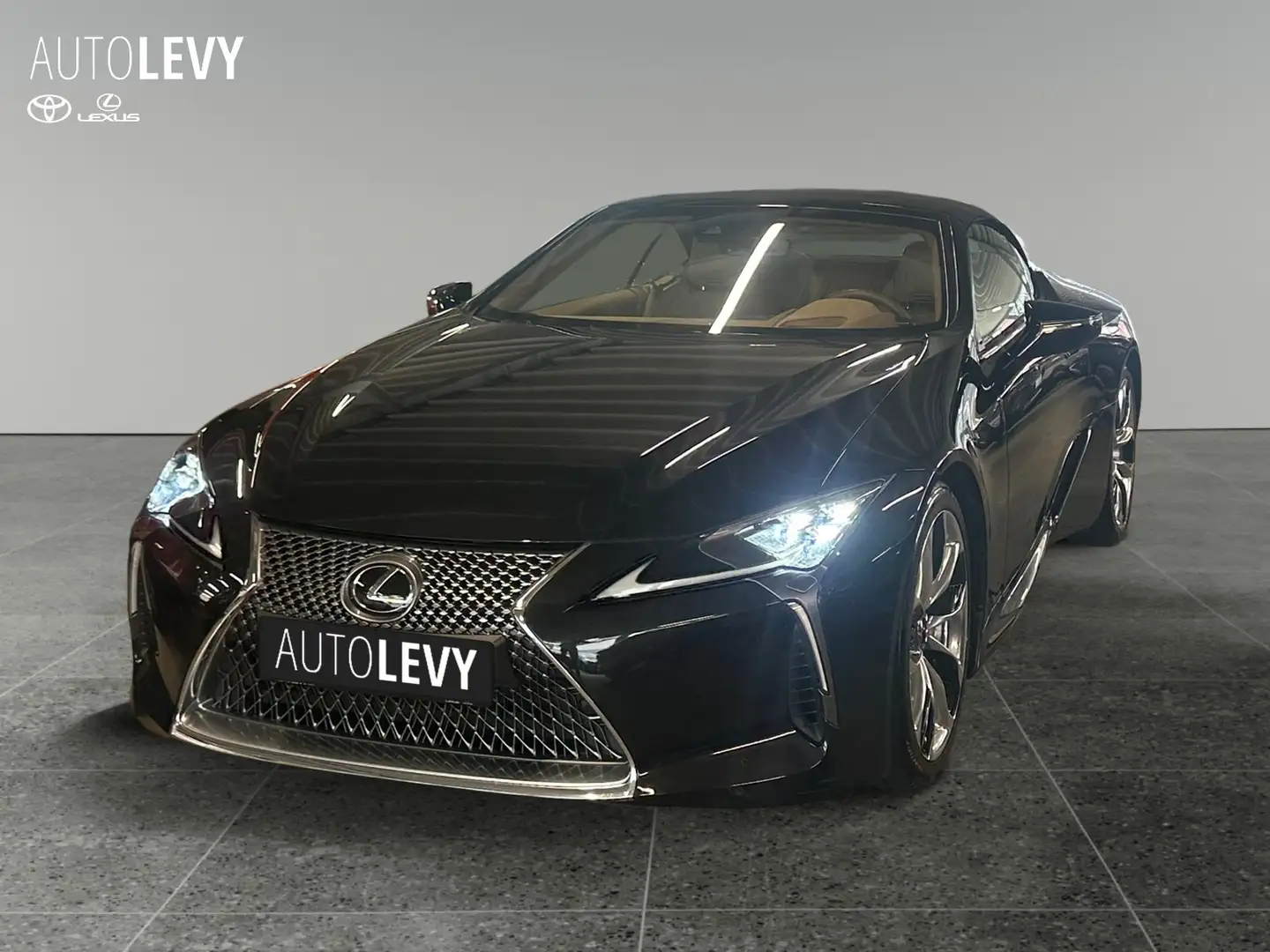 Lexus LC 500 Cabrio Performance +TouringPack+1.Hand DE+ Black - 2
