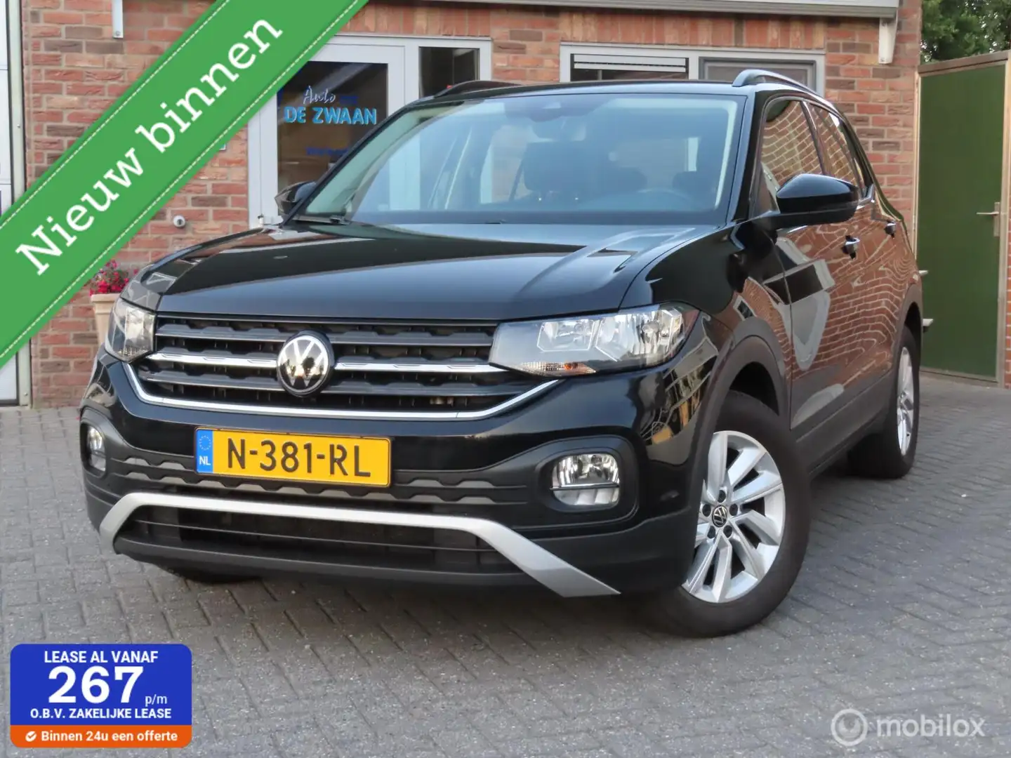 Volkswagen T-Cross 1.0 TSI Life Automaat/carplay/camera/nav. Noir - 1