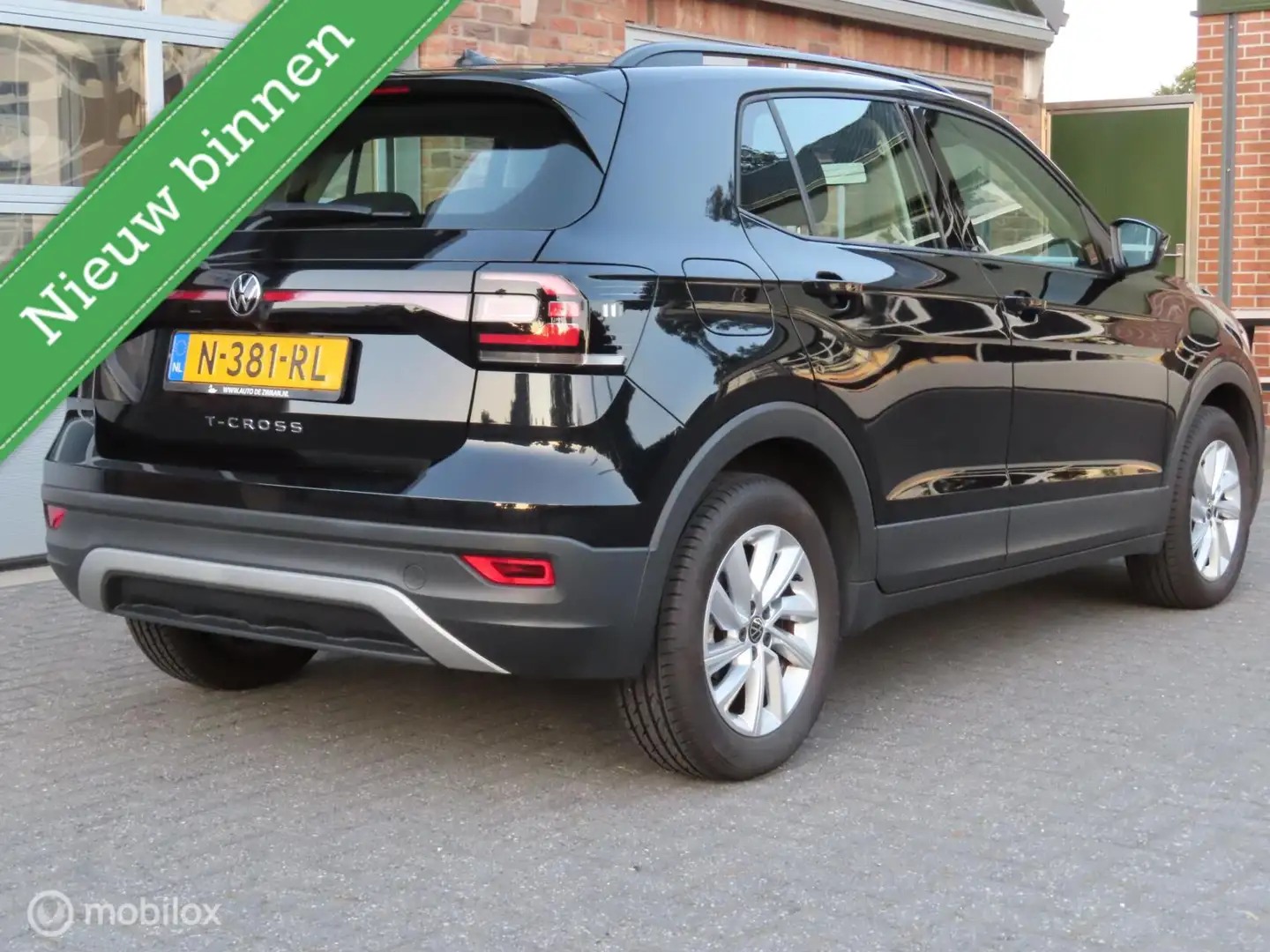 Volkswagen T-Cross 1.0 TSI Life Automaat/carplay/camera/nav. Noir - 2