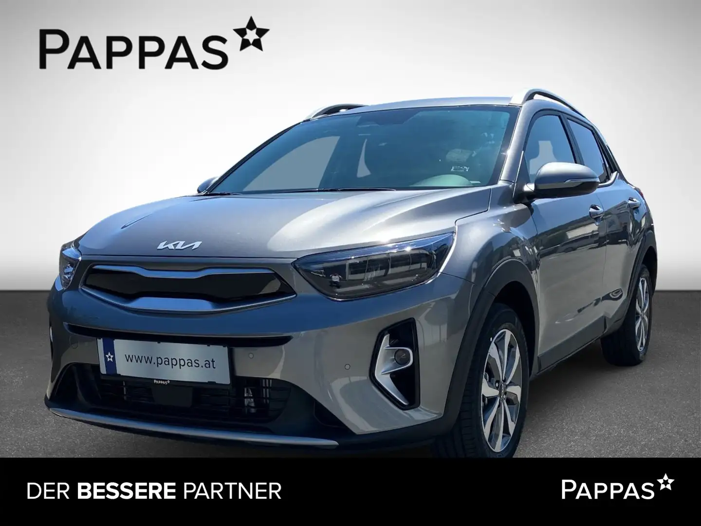 Kia Stonic GOLD 1.0TGDI DCT7 LED-Schei, Automatik Grau - 1