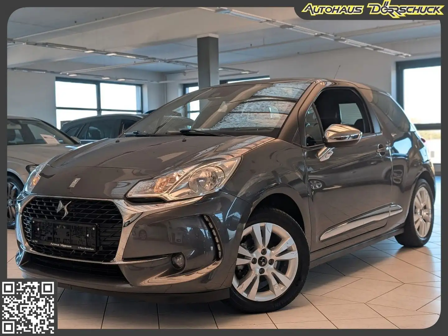 DS Automobiles DS 3 1.2 PureTech Chic Connected Grau - 1