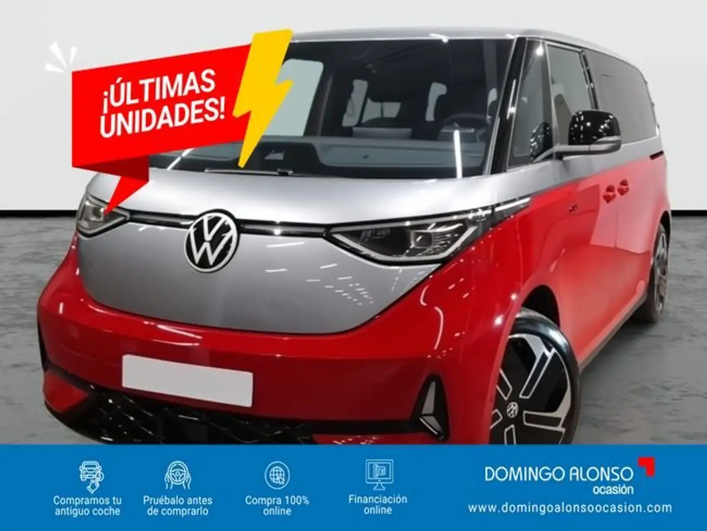 Volkswagen ID. Buzz GTX 250 kW (340 CV) Ch. Largo Plateado - 1