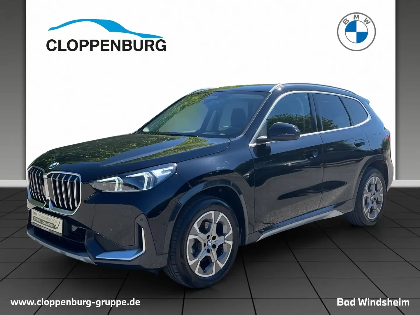 BMW X1 sDrive18i xLine Head-Up+AHK+Navi+ACC+SHZ+LED Schwarz - 1
