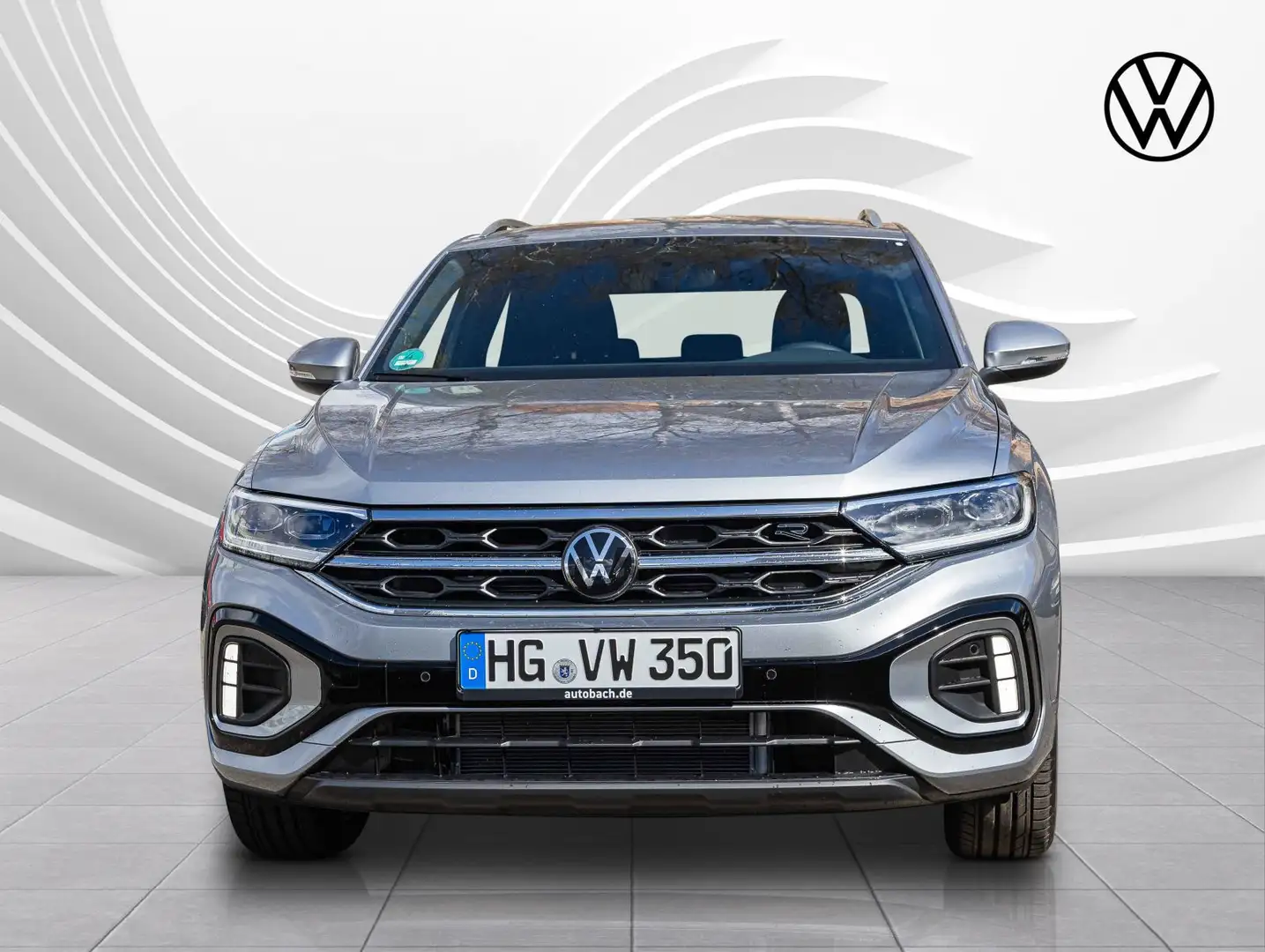Volkswagen T-Roc 1.5 TSI DSG R-Line, Navi, LED, Rückfahrkam Argent - 2