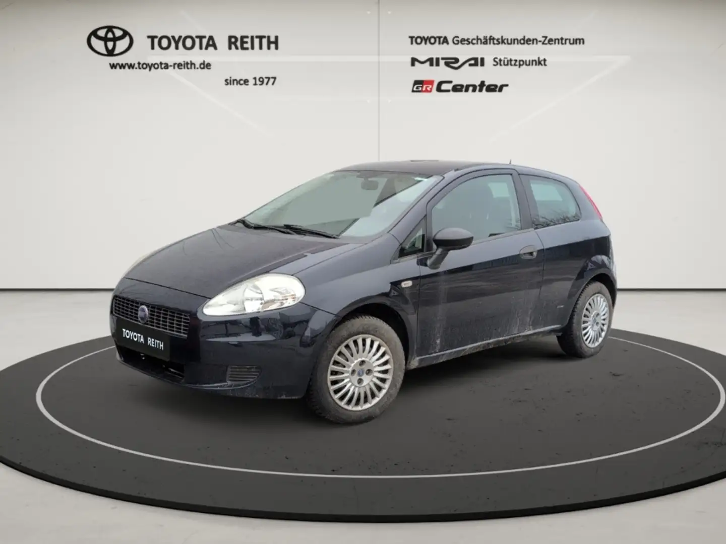 Fiat Grande Punto 1.2 8V Active Klima el.SP teilb.Rücksb eFH BC ZV A Blau - 1