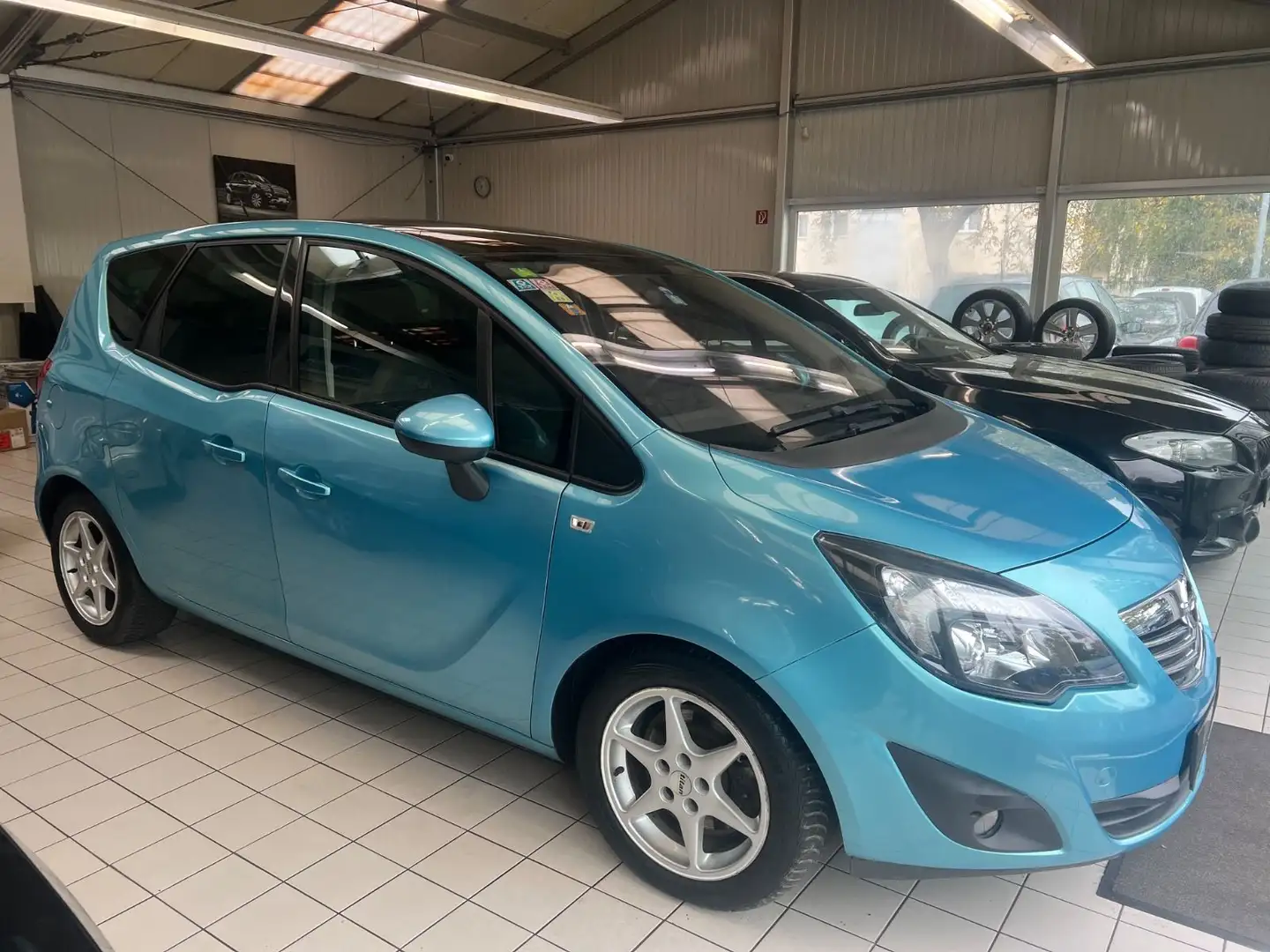 Opel Meriva B Edition*TÜVneu*1-Hand*Klima*Service* Blau - 1
