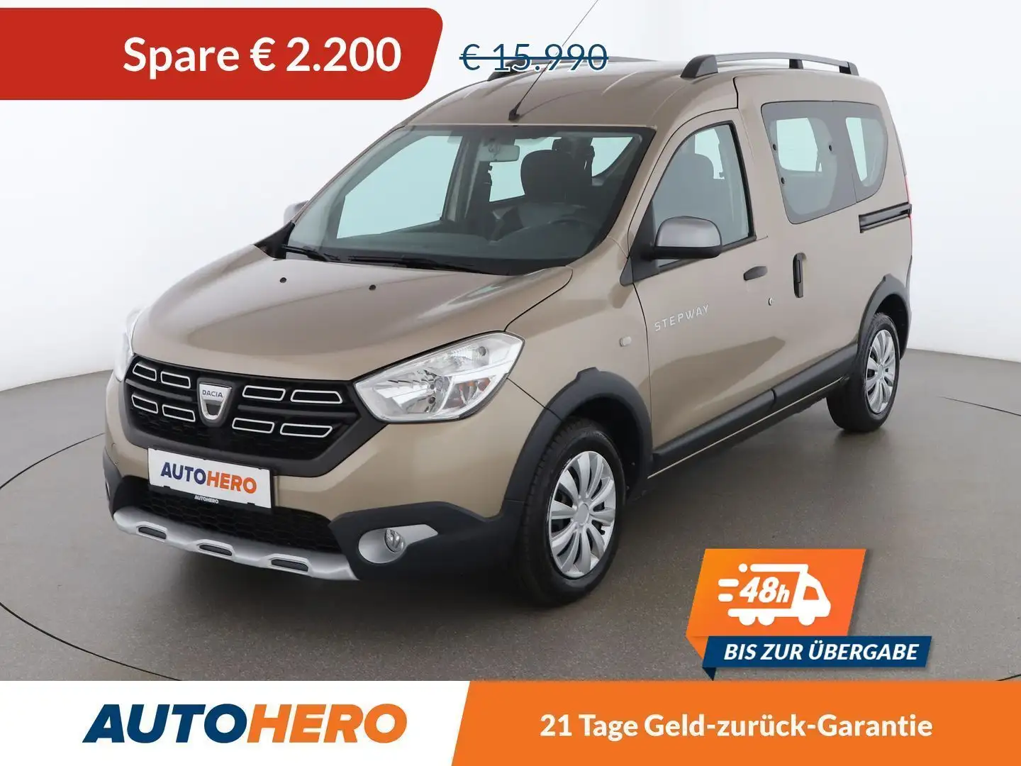 Dacia Dokker 1.5 dCi Stepway *NAVI*CAM*SHZ*AHK* Braun - 1