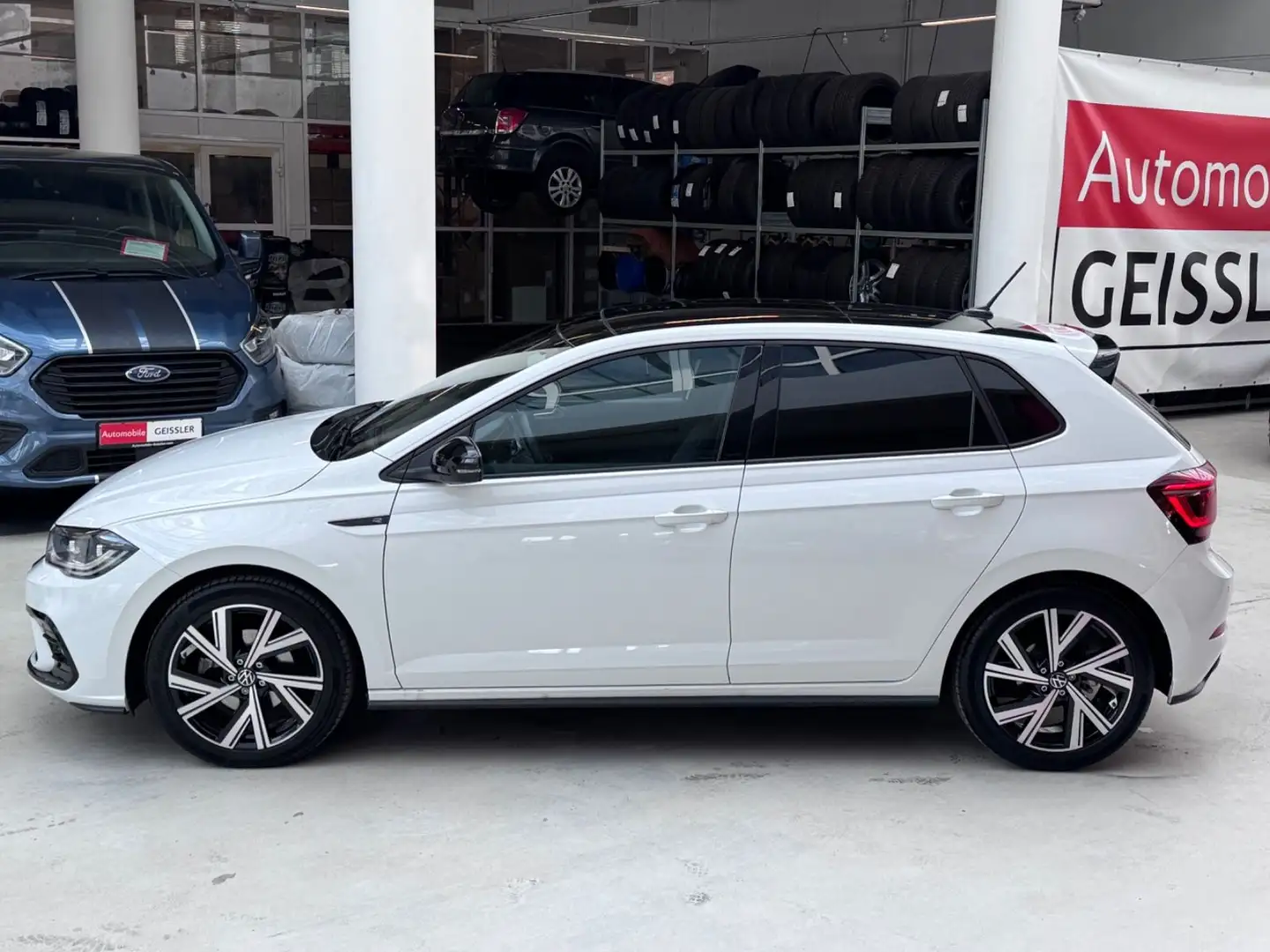 Volkswagen Polo VI R-Line DSG+Panoramad.+ACC+LED Weiß - 2