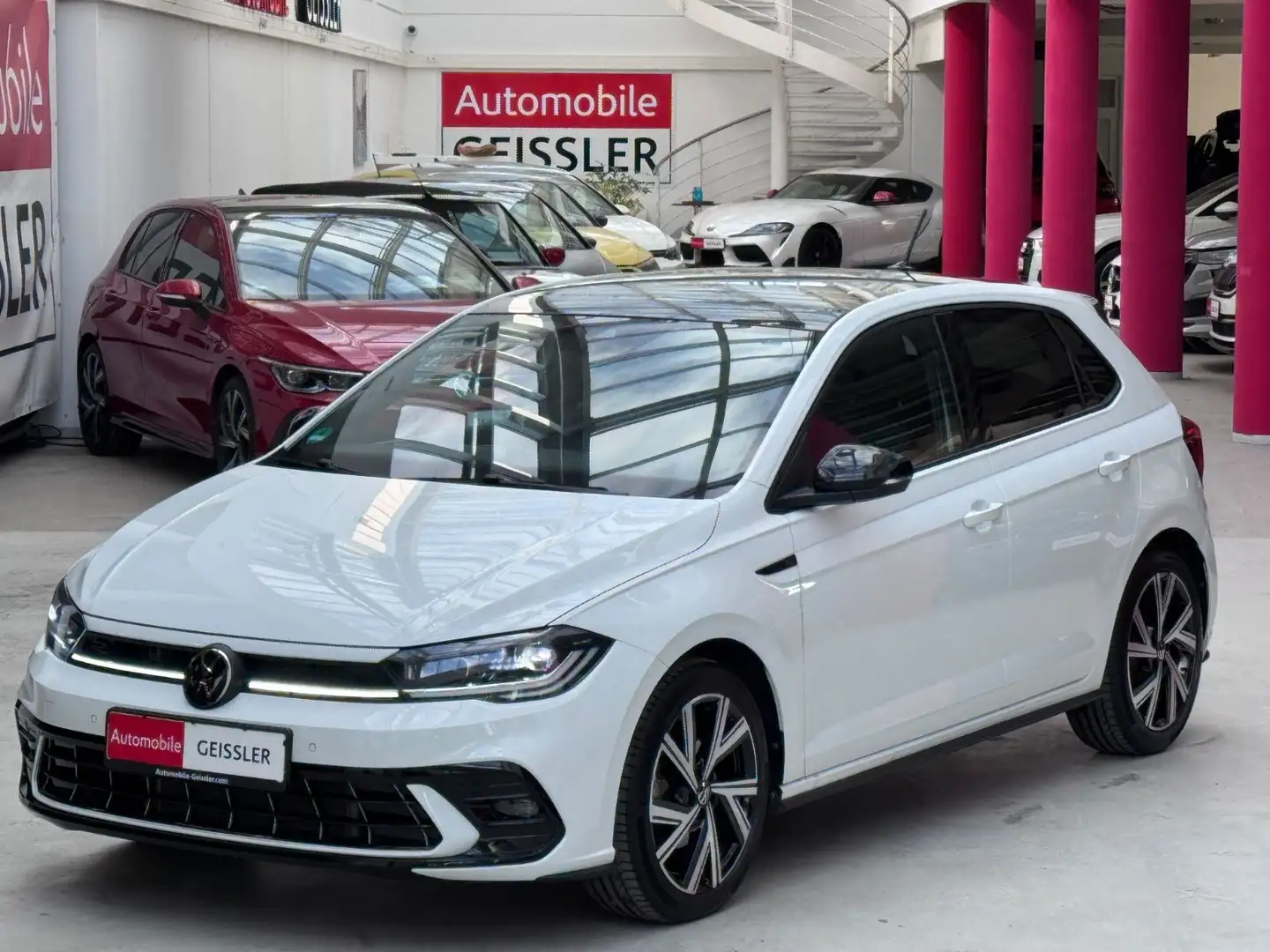 Volkswagen Polo VI R-Line DSG+Panoramad.+ACC+LED Weiß - 1