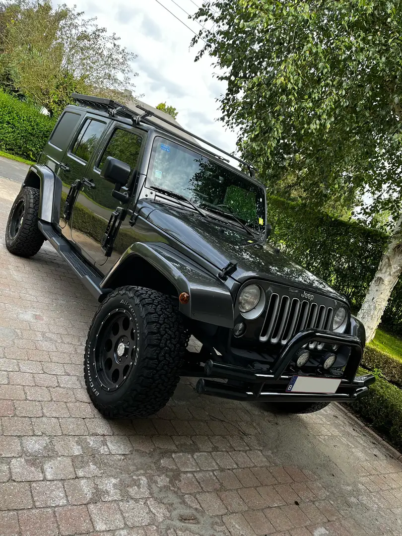 Jeep Wrangler Wrangler 3.6i V6 Sahara Noir - 1