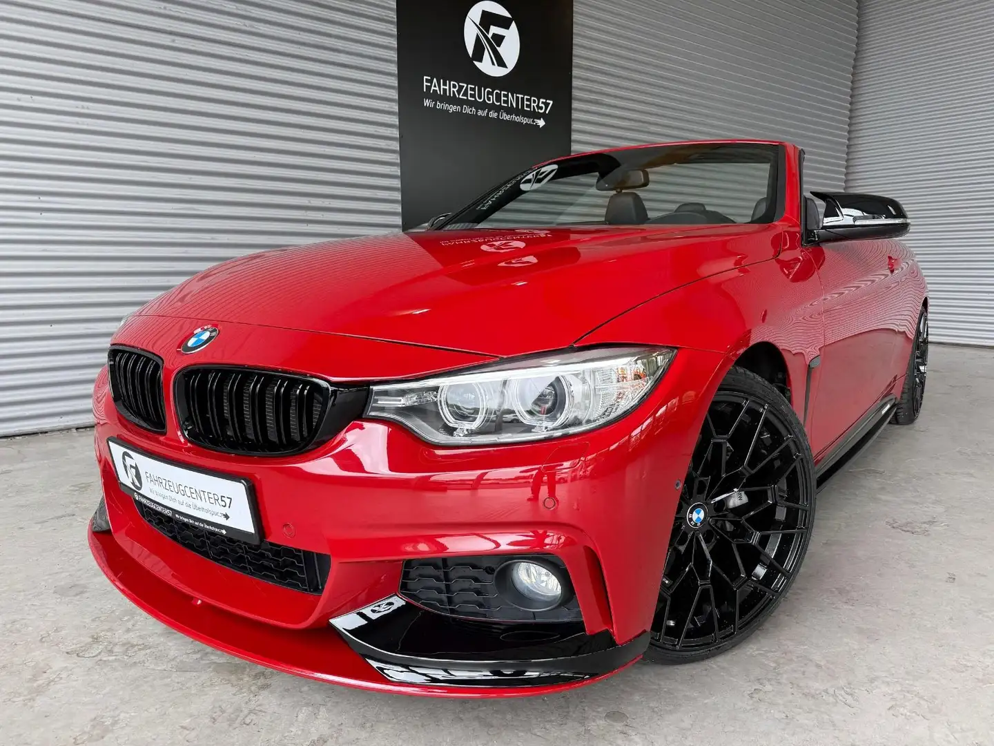 BMW 435 i Cabrio M-PERFORMANCE/HUD/H&K/360°KAMERA Rojo - 1