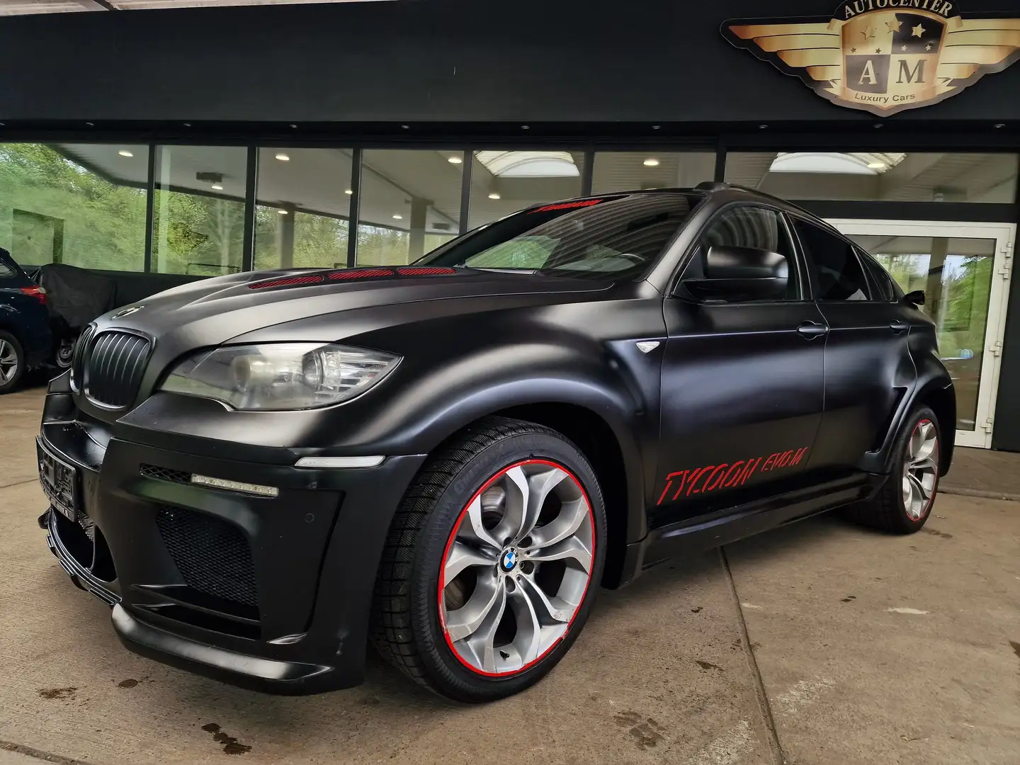 BMW X6 xDrive50i HAMANN-Umbau/LEDER/NAVI/HiFi/HuD Noir - 1