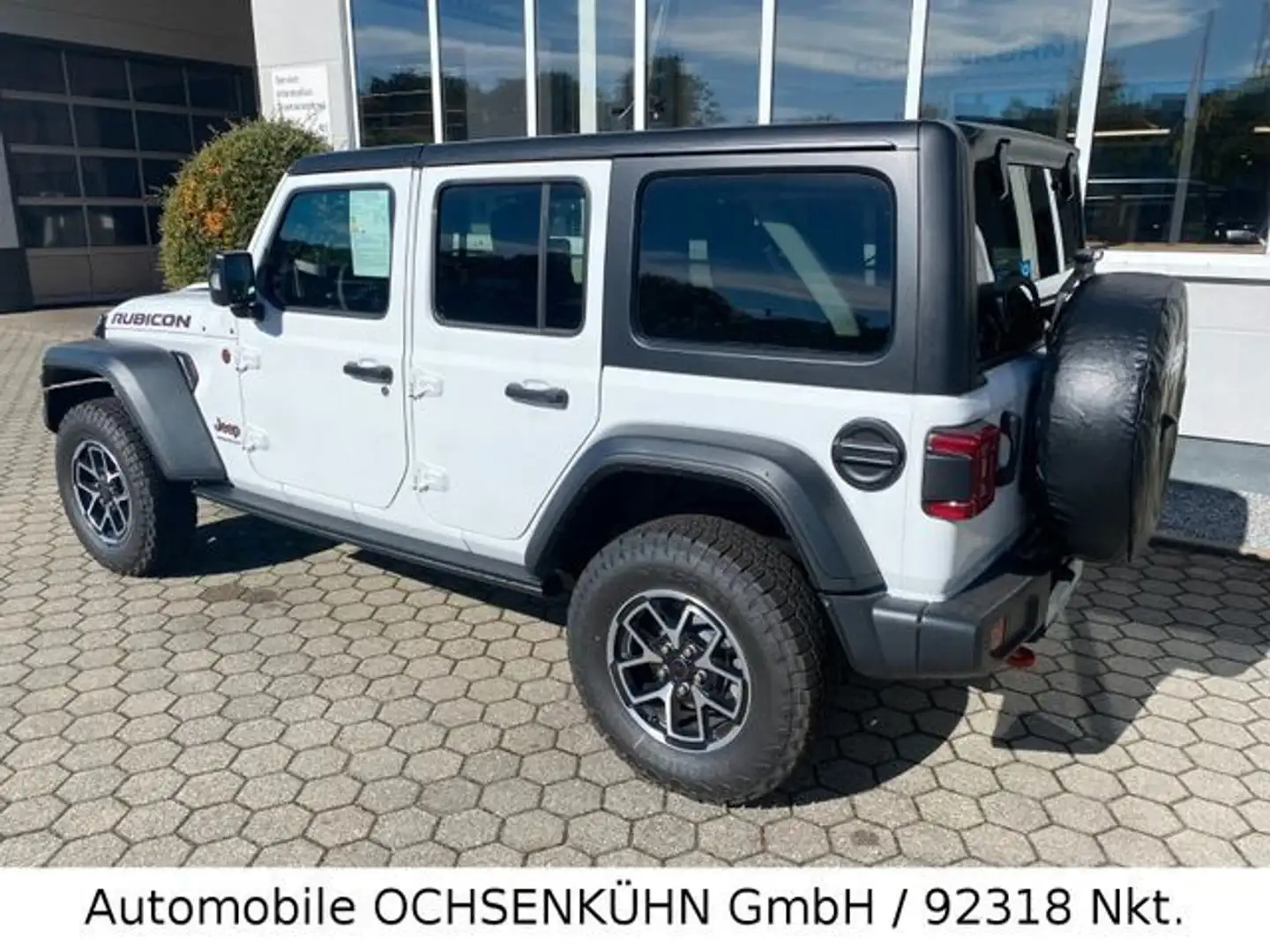 Jeep Wrangler 2.0 Rubicon Nav, Leder, HT Blanc - 2