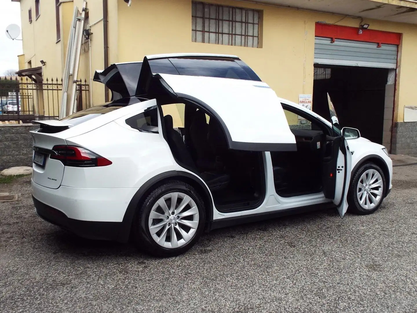 Tesla Model X Model X Long Range Plus awd Bianco - 2