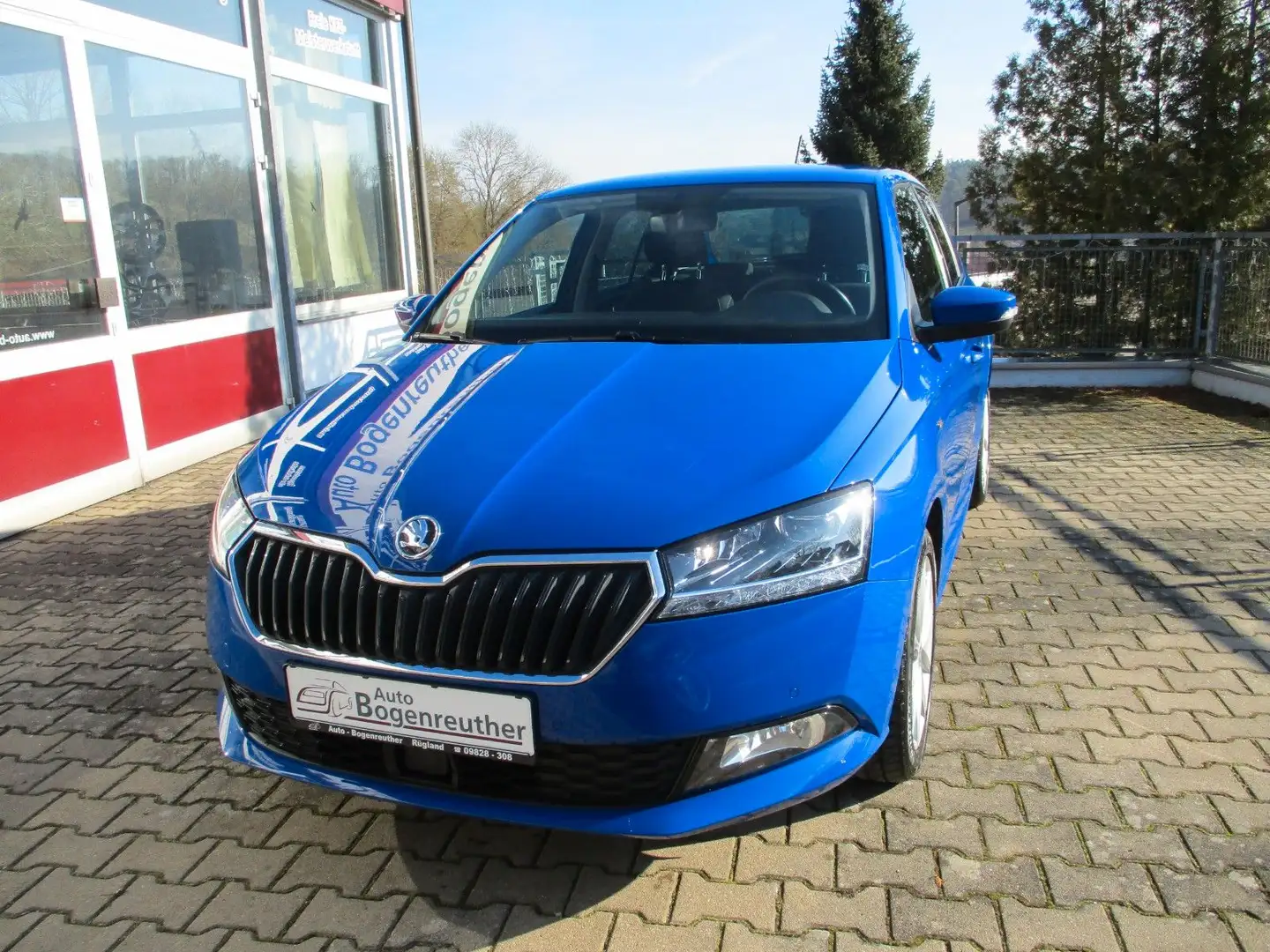 Skoda Fabia Soleil+LED+1.Hand+Smart Link Blauw - 2