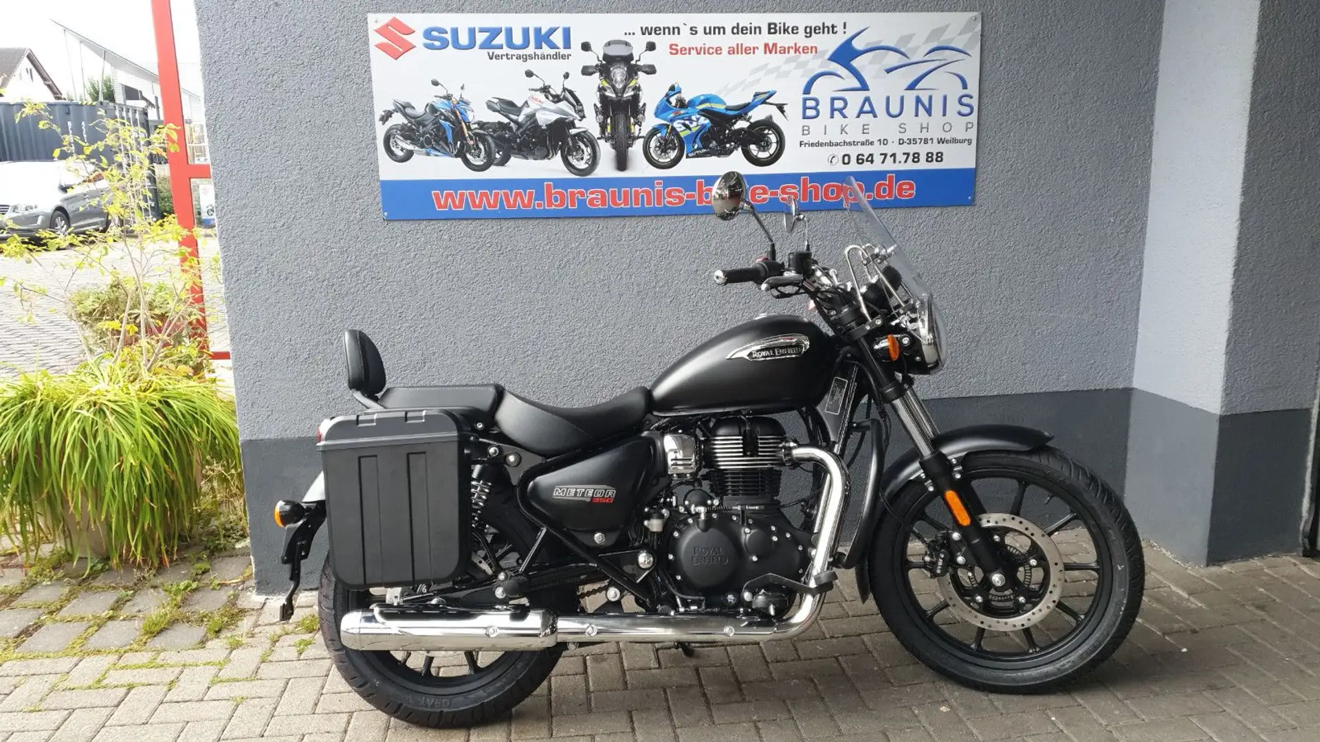 Royal Enfield Meteor 350 schwarz Noir - 1