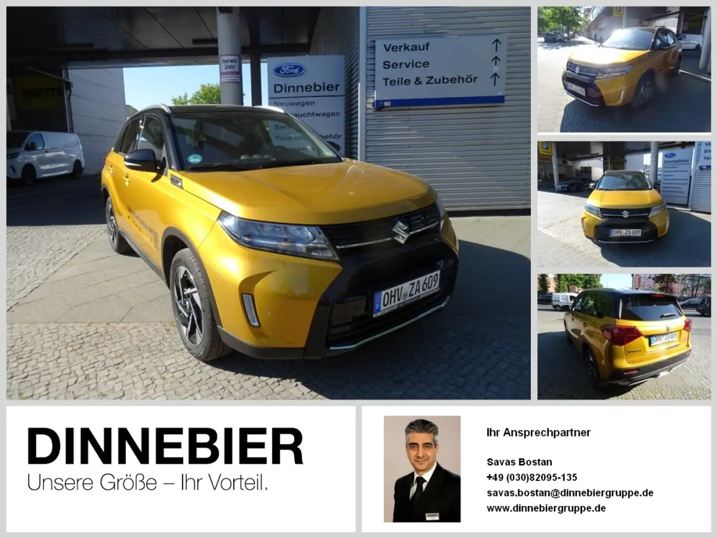 Suzuki Vitara Comfort+ (MT)  *6 Jahre Garantie* Geel - 1