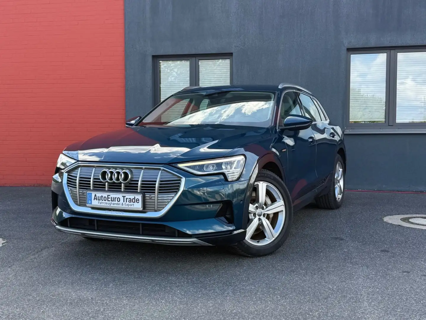 Audi e-tron 55 quattro | Luftfederung | SOH 90% Bleu - 2