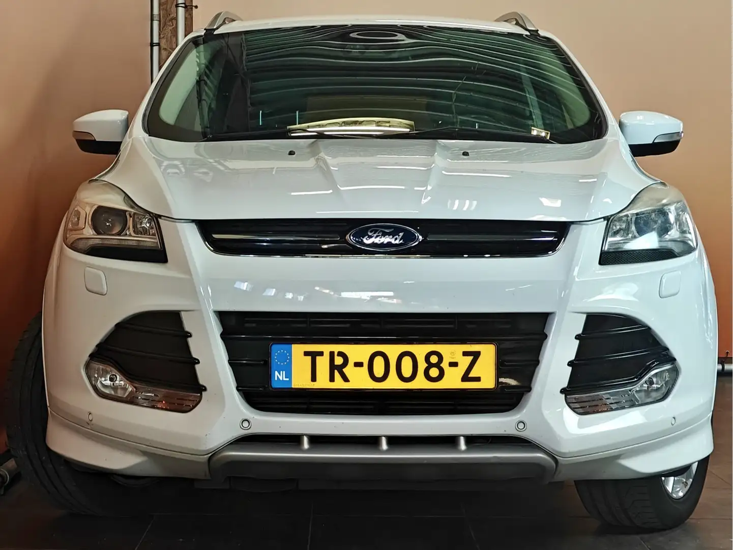 Ford Kuga 1.6 Titanium distr riem 9/25 | afn trekh | leer | Blanc - 2
