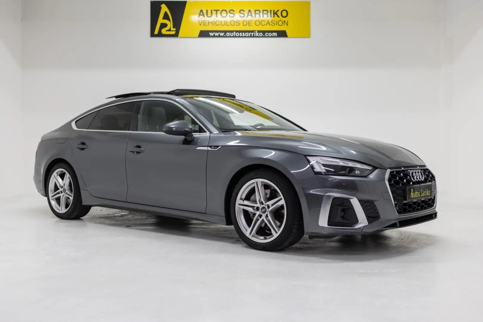 Audi A5 Sportback 40 TDI S line quattro S tronic Gris - 1