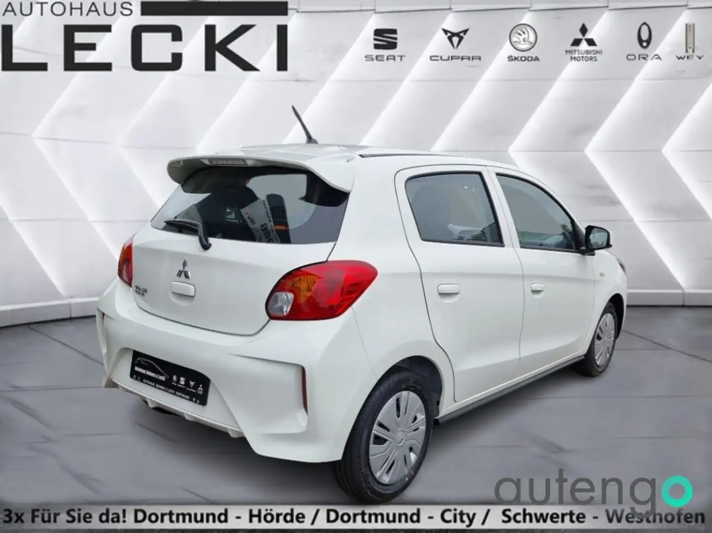 Mitsubishi Space Star 1.2 Select*MJ23* KLIMA*FREISP*DAB*GARANTIE* Weiß - 2