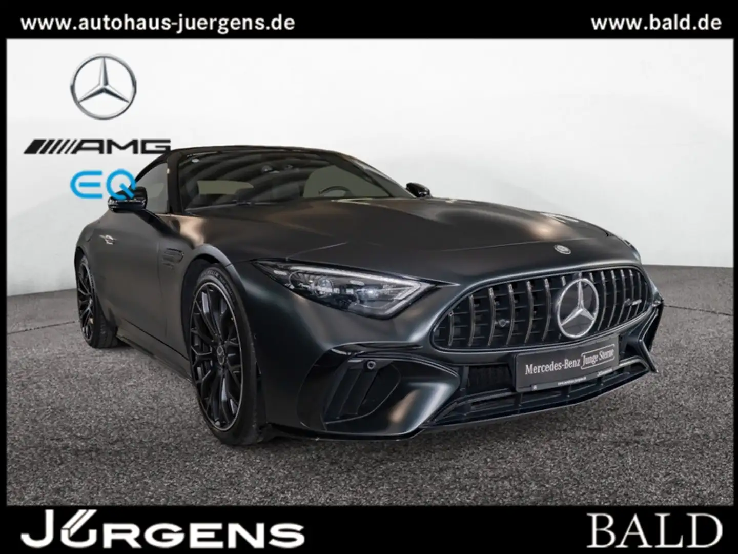 Mercedes-Benz SL 55 AMG 4M+ Aero/Burm/Sitzklima/Night/Magno/21 Negro - 1
