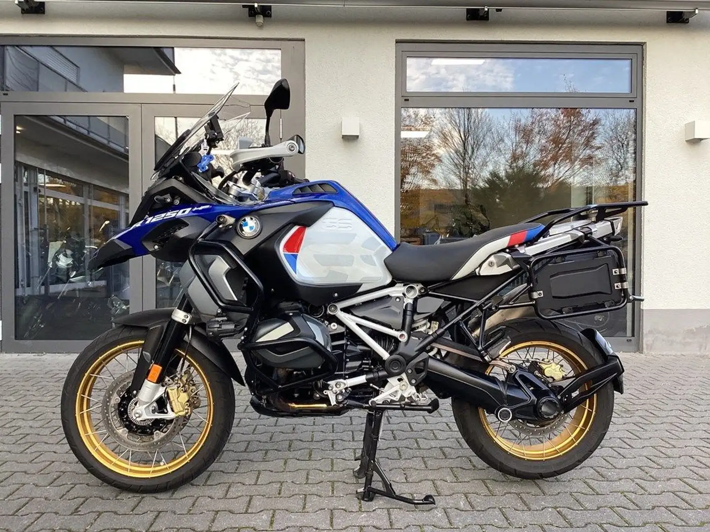 BMW R 1250 GS Adventure Style HP Sturzbügel schwarz Bleu - 1