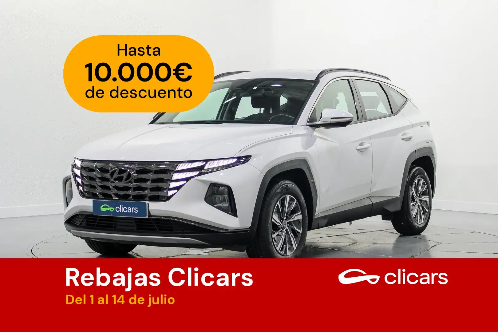 Hyundai TUCSON 1.6 TGDI HEV Maxx Sky AT Blanc - 1