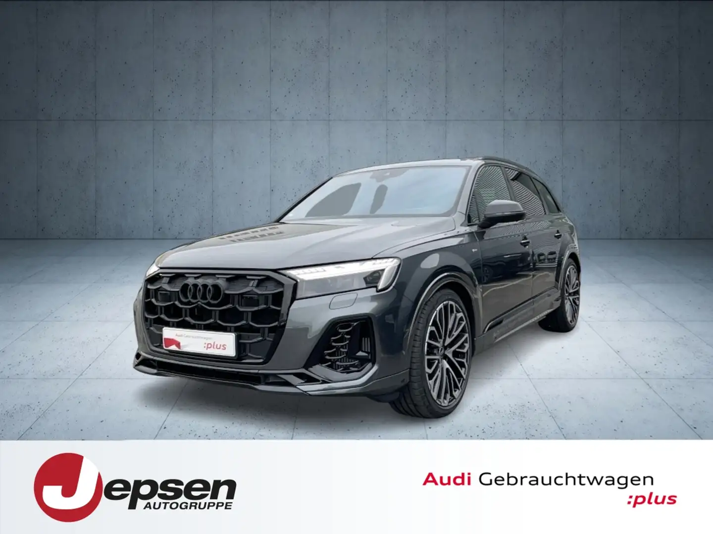 Audi Q7 SUV S line 60 TFSI e qu. tiptr. Laser PANO Gris - 1