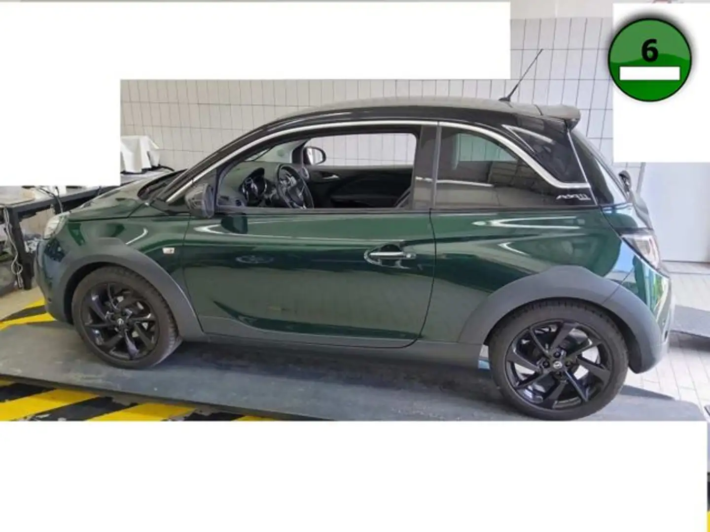 Opel Adam 1.4 "Rocks" PDC BC TEMP LM 17° TWA WI-PAKET Groen - 2