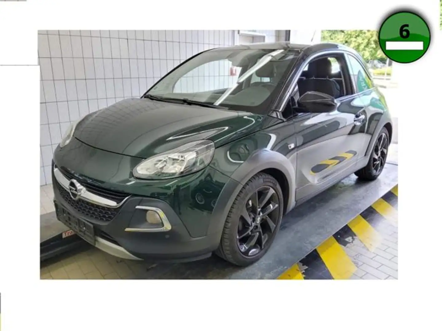 Opel Adam 1.4 "Rocks" PDC BC TEMP LM 17° TWA WI-PAKET Groen - 1