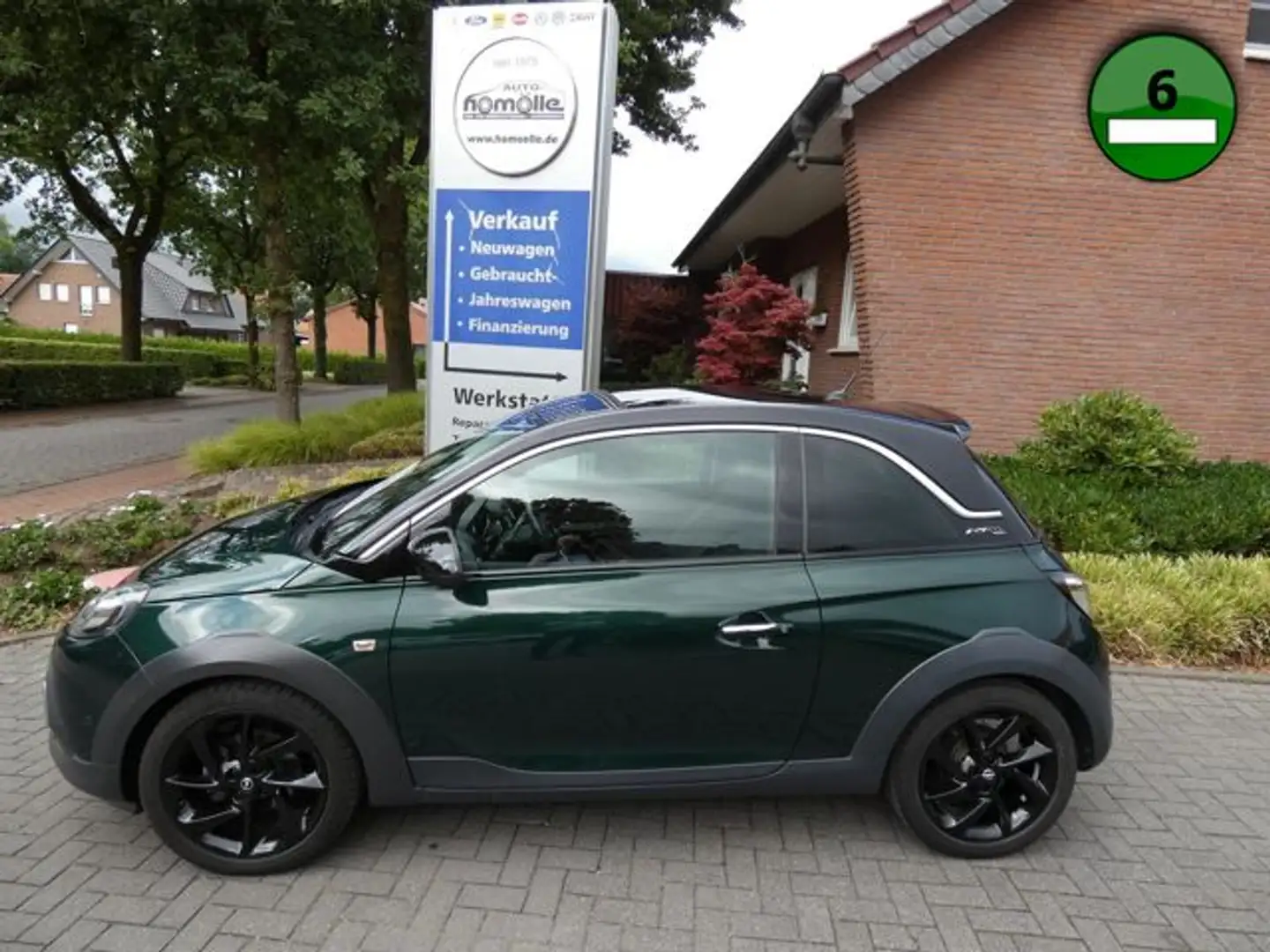 Opel Adam 1.4 "Rocks" PDC BC TEMP LM 17° TWA WI-PAKET Grün - 2