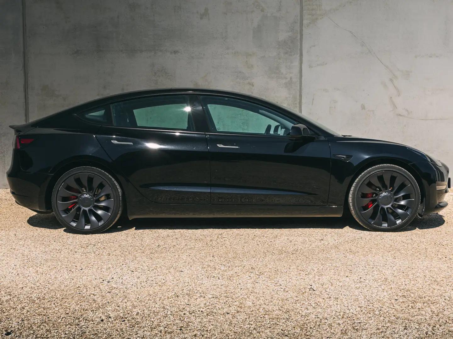 Tesla Model 3 78 kWh AWD Performance (377 kW) Zwart - 2