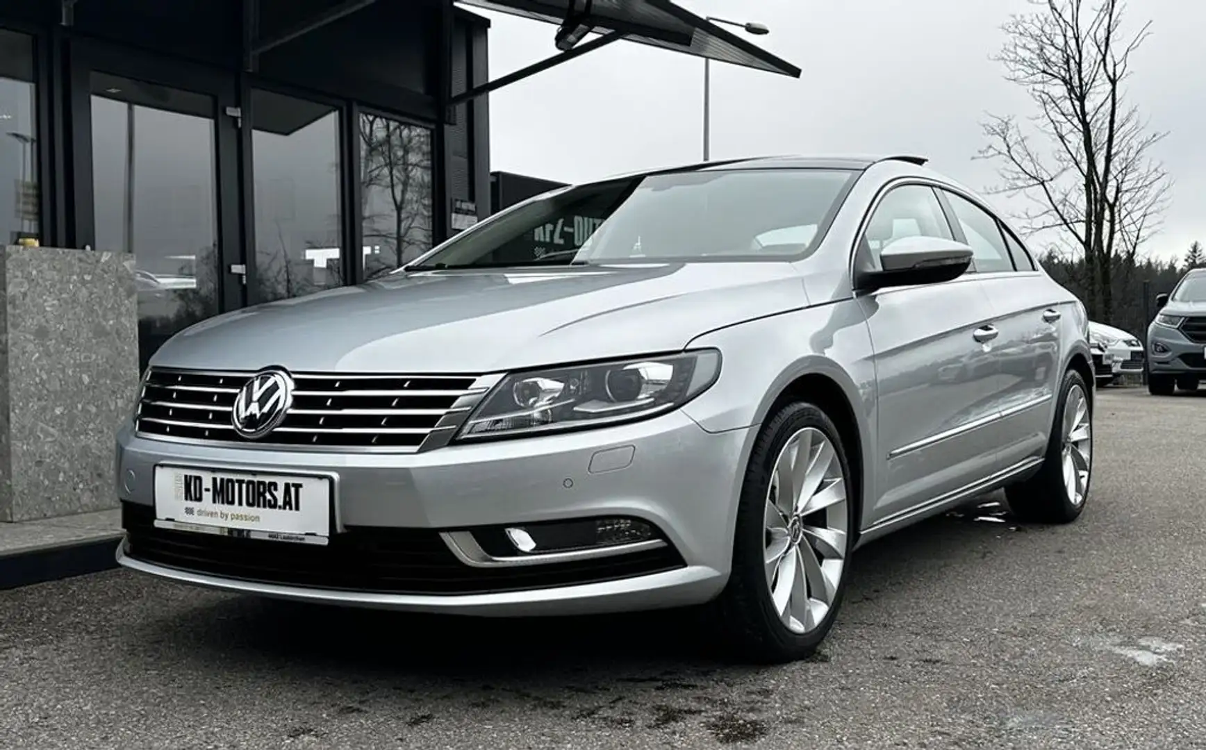 Volkswagen Passat CC 2,0 TDI DSG *1.Besitz*Voll*Neuwagenzustand* Silber - 1