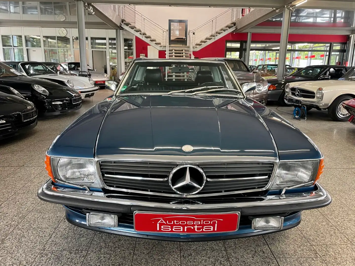 Mercedes-Benz SL 500 500 SL -dt. Fzg.-1. Hd. - MB-KD-Heft- TOP Blue - 2