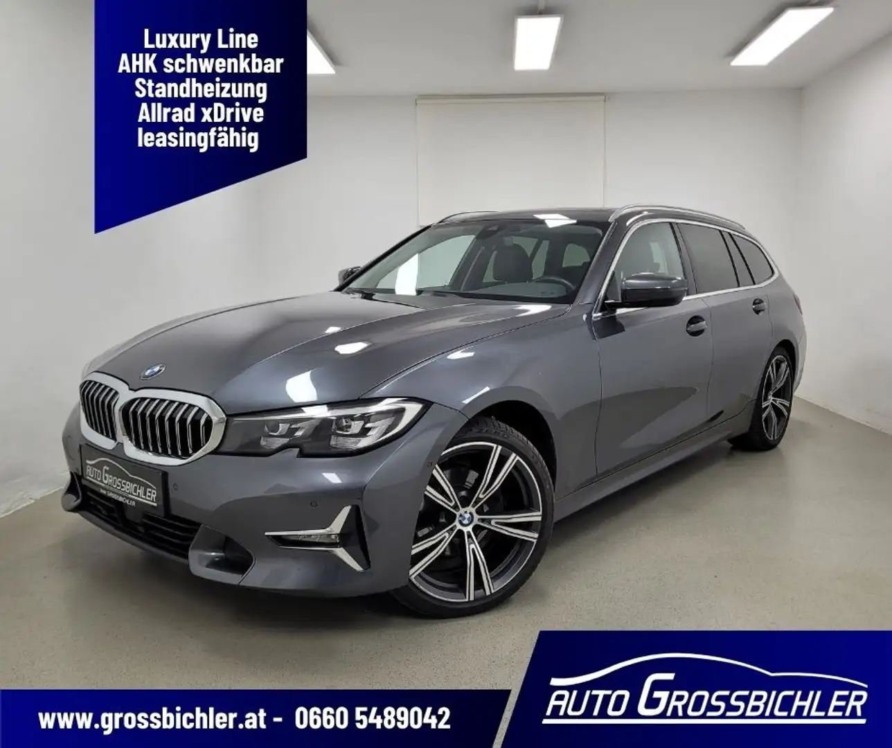 BMW 320 d xDrive Tour 48 V Mild-Hybrid-Techn.AHK,Leasing Grau - 1