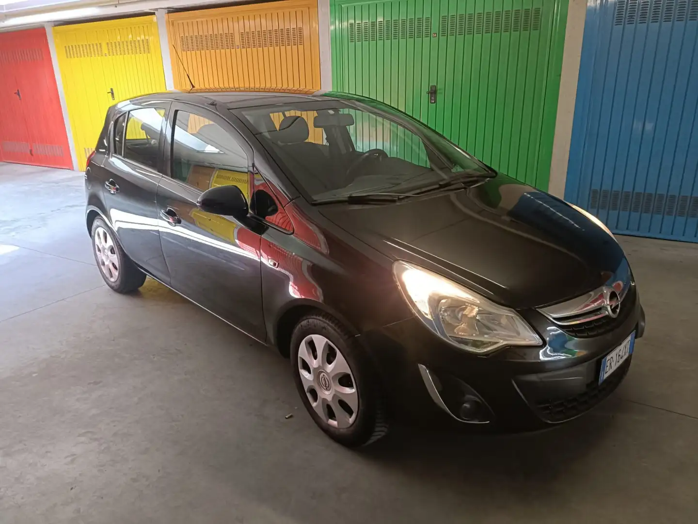 Opel Corsa 5p 1.2 Ecotec 85cv Nero - 2