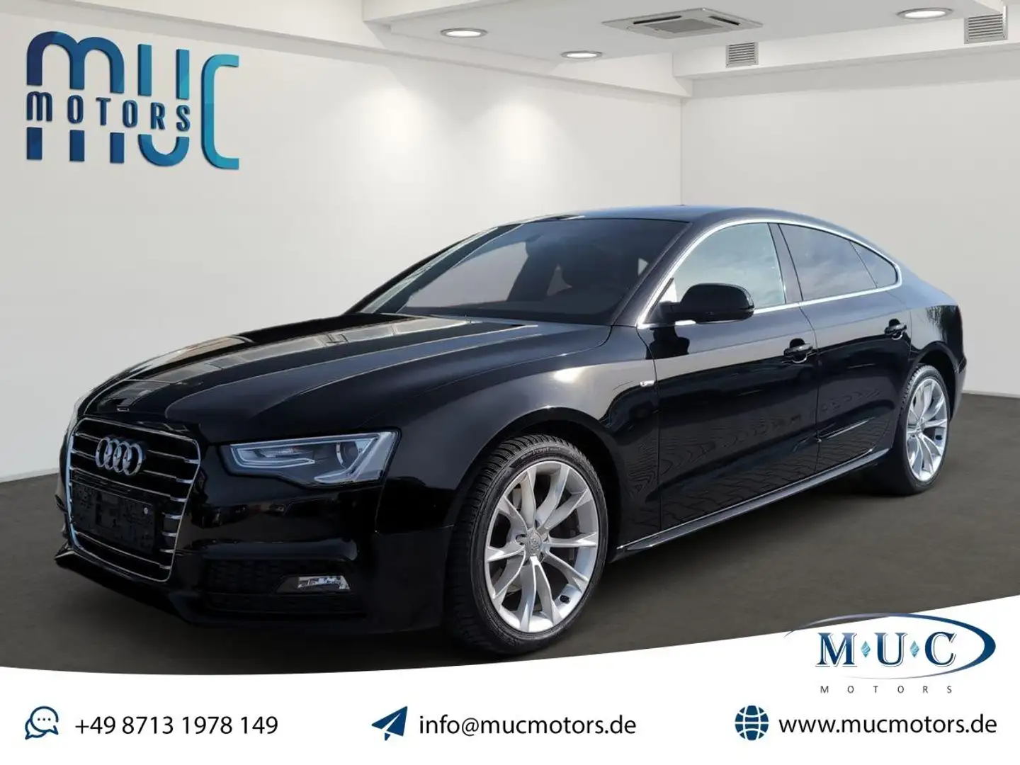 Audi A5 2.0 TDI Sline~Xen~Navi Noir - 1