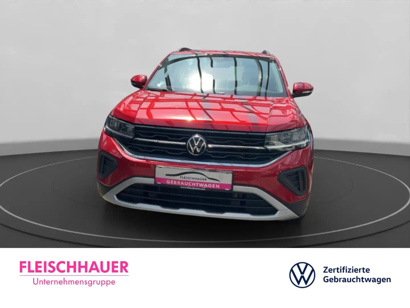 Volkswagen T-Cross 1.0 TSI Digitales Cockpit LED ACC Apple CarPlay Kl Rot - 2